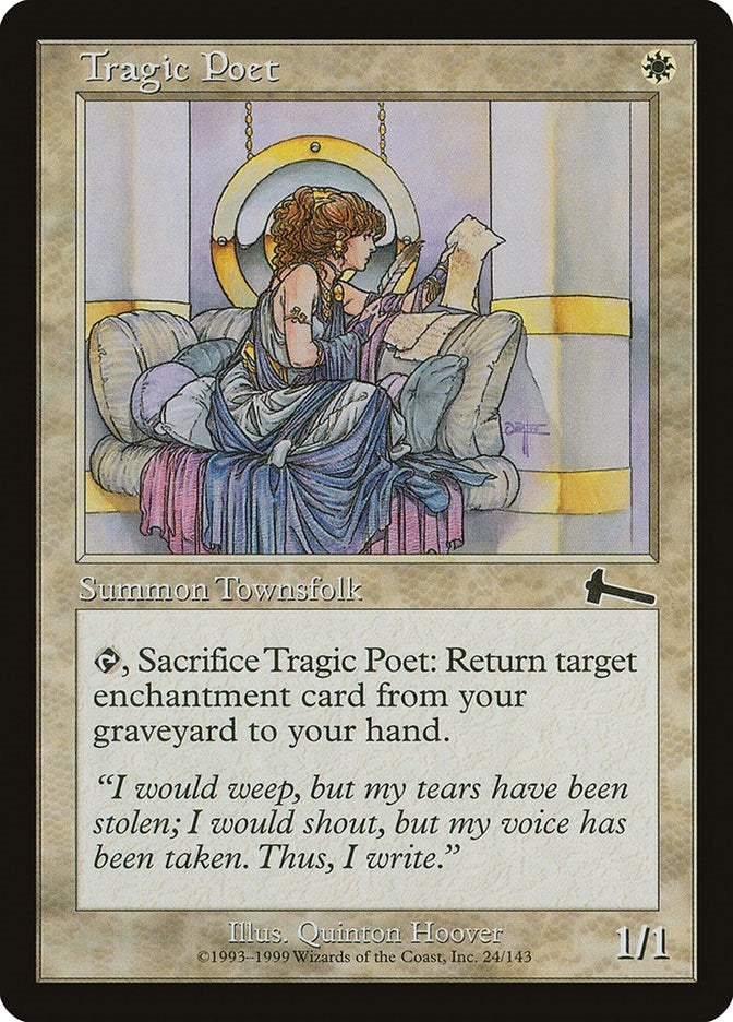 Tragic Poet (24) (Urza's Legacy)