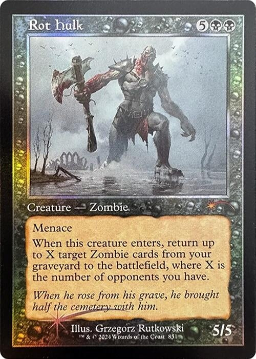 Rot Hulk (Retro Frame) (851) (Secret Lair Drop Series)
