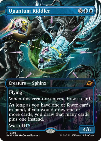 Quantum Riddler (Borderless) (305) (Edge of Eternities)