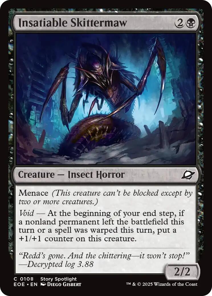 Insatiable Skittermaw (108) (Edge of Eternities)