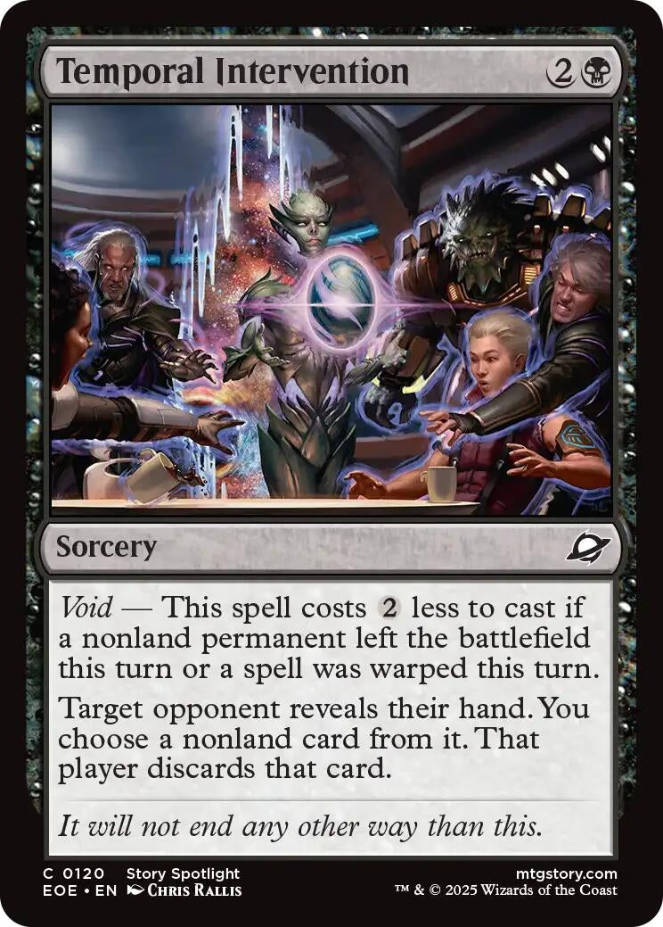 Temporal Intervention (120) (Edge of Eternities)