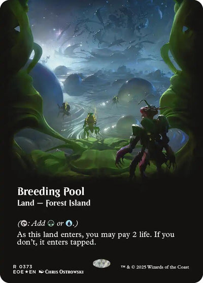 Breeding Pool (Borderless) (Galaxy Foil) (373) (Edge of Eternities)