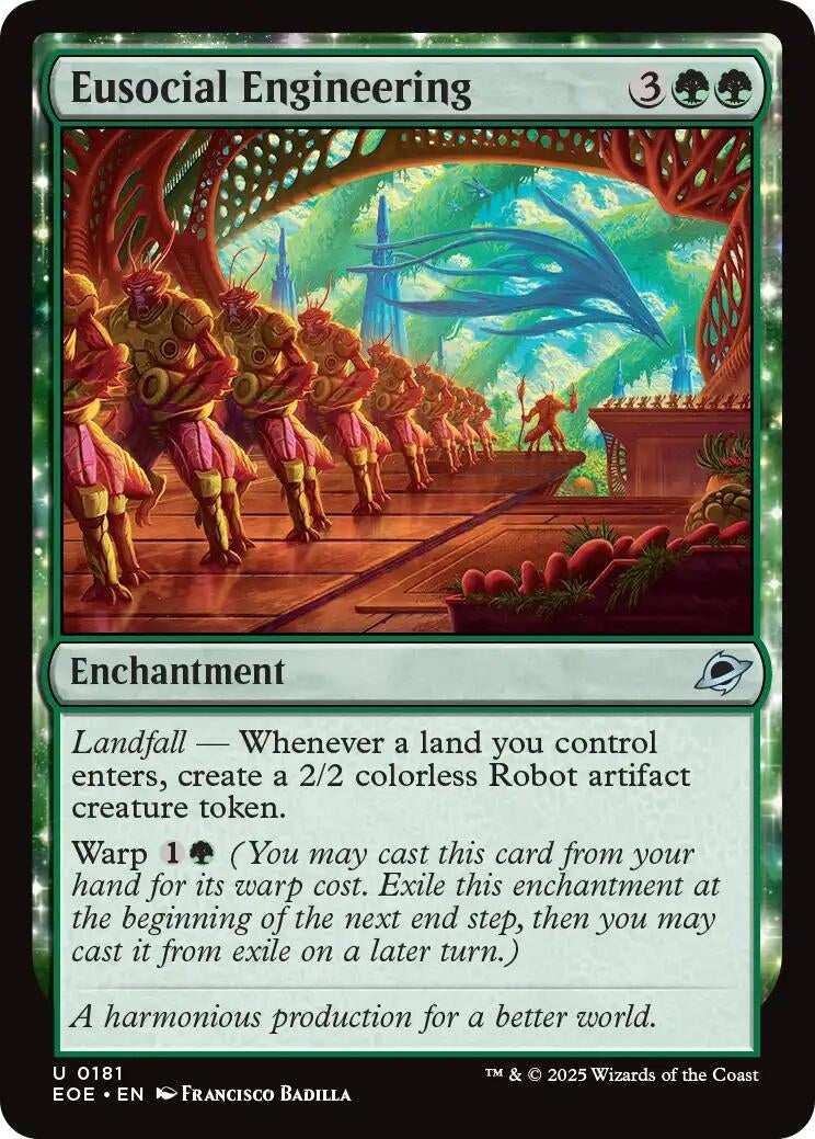 Eusocial Engineering (181) (Edge of Eternities)
