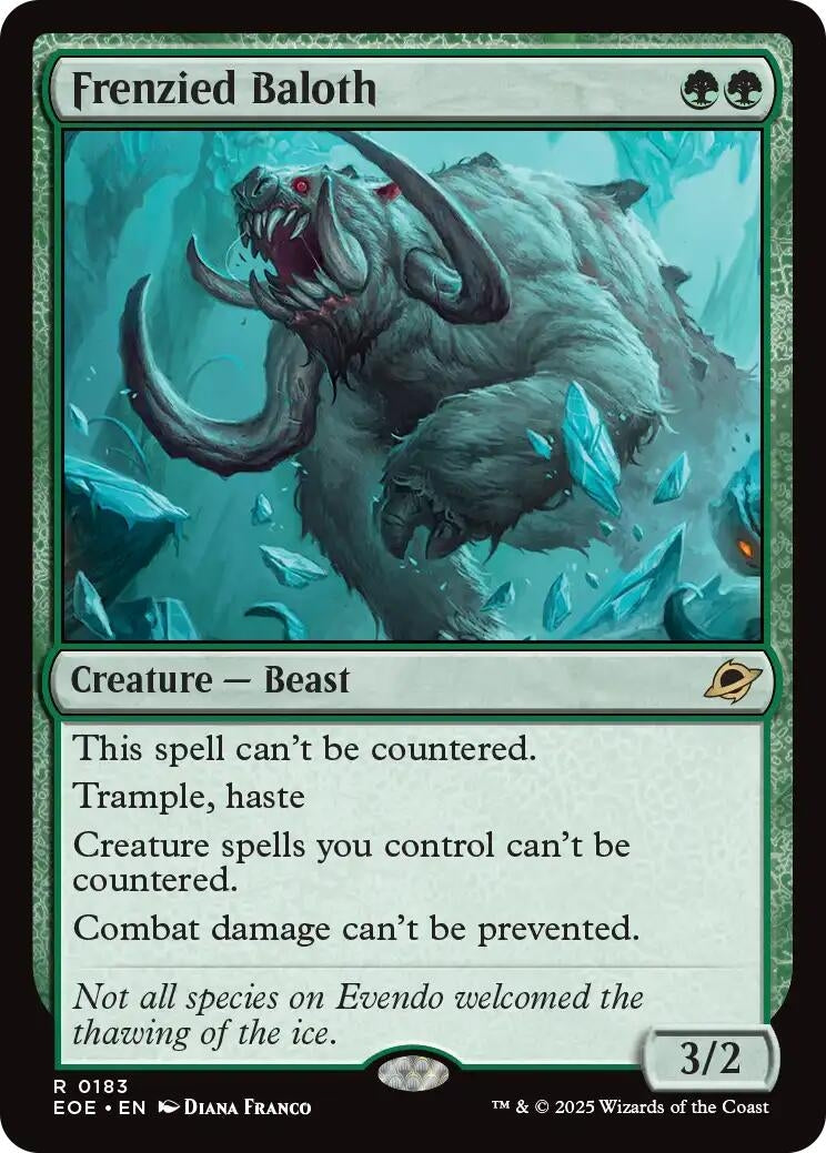 Frenzied Baloth (183) (Edge of Eternities) (EOE)