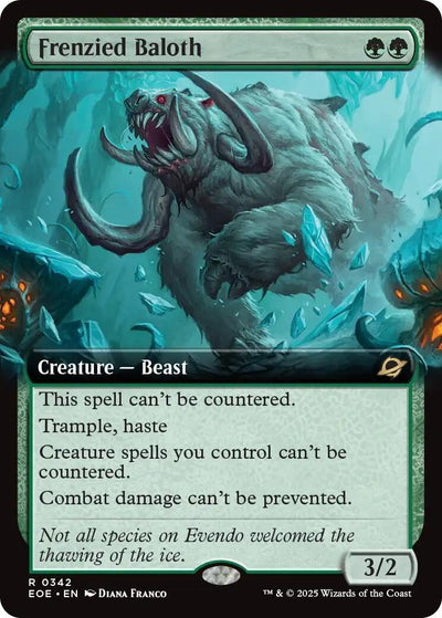 Frenzied Baloth (Extended Art) (342) (Edge of Eternities)