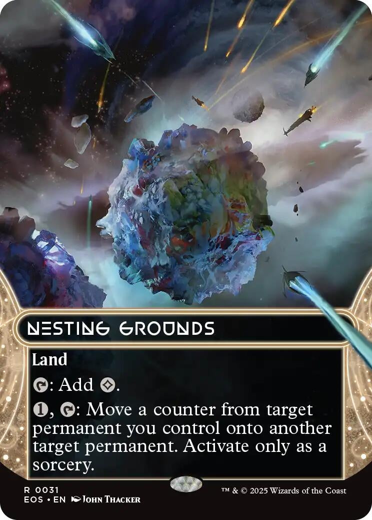 Nesting Grounds (0031) (Borderless) (31) (Edge of Eternities: Stellar Sights)