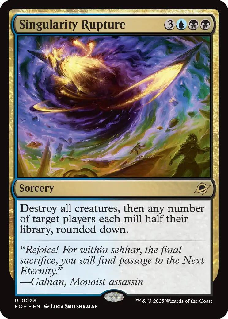 Singularity Rupture (228) (Edge of Eternities)