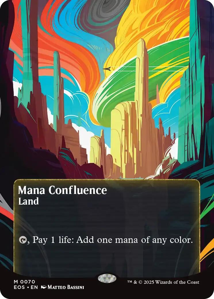 Mana Confluence (0070) (Borderless) (70) (Edge of Eternities: Stellar Sights)