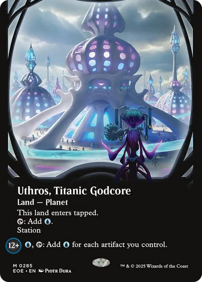 Uthros, Titanic Godcore (Borderless) (285) (Edge of Eternities)