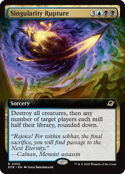 Singularity Rupture (Extended Art) (350) (Edge of Eternities)