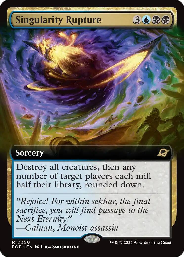 Singularity Rupture (Extended Art) (350) (Edge of Eternities)