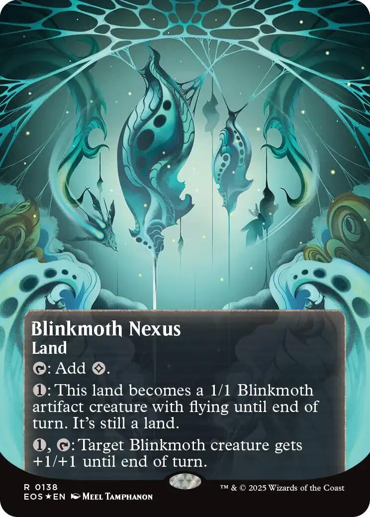 Blinkmoth Nexus (0138) (Borderless) (Galaxy Foil) (138) (Edge of Eternities: Stellar Sights)