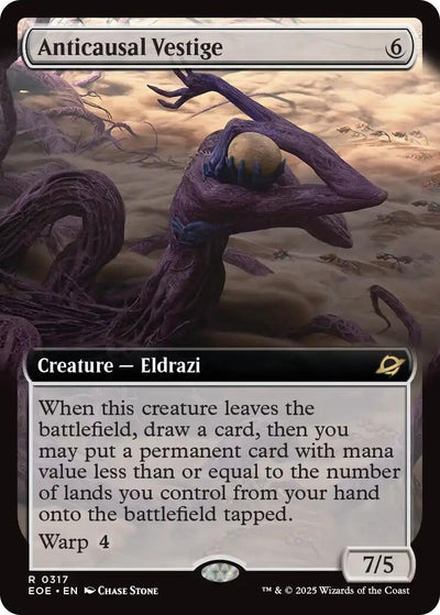 Anticausal Vestige (Extended Art) (317) (Edge of Eternities)