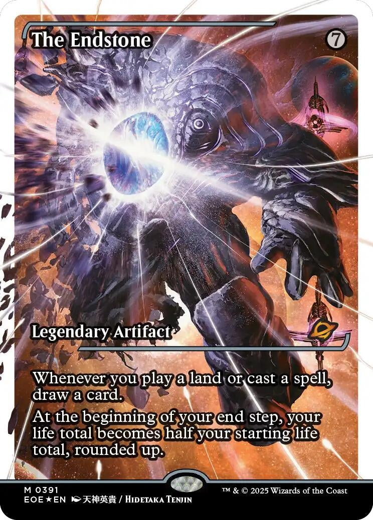 The Endstone (Showcase) (Fracture Foil) (391) (Edge of Eternities)