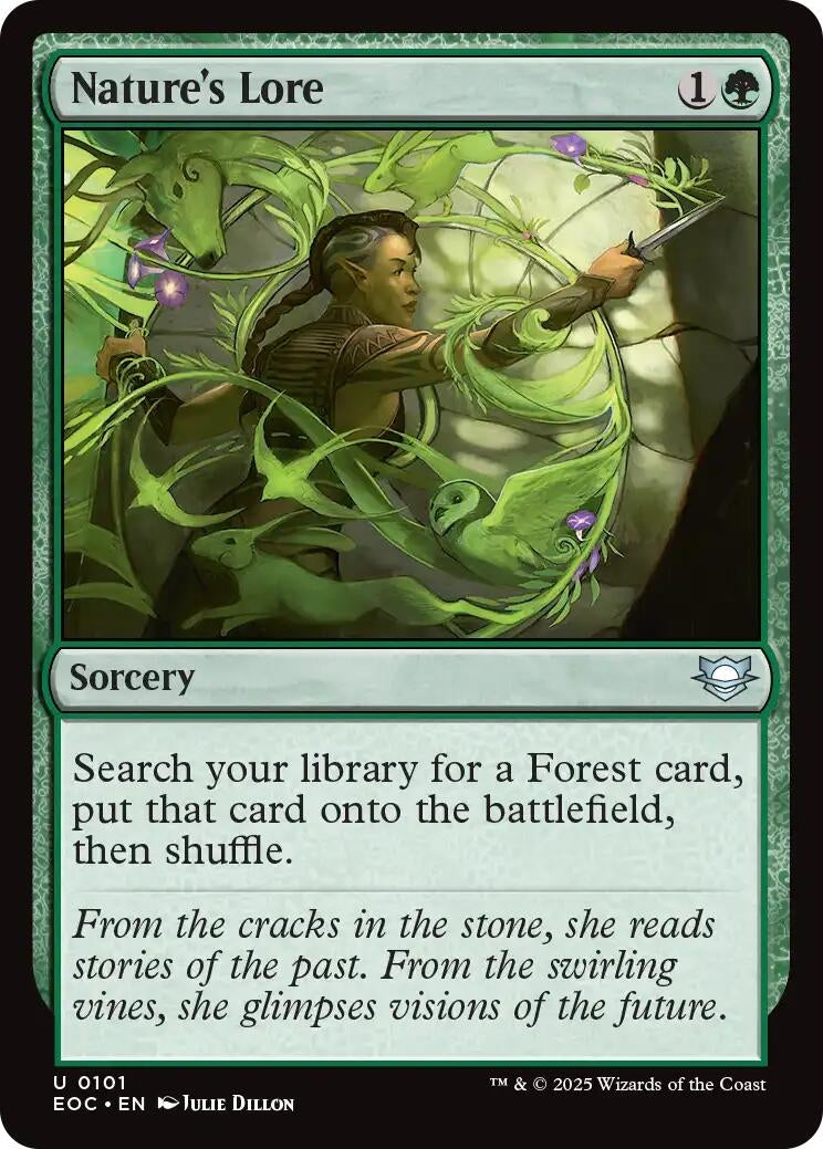 Nature's Lore (101) (Commander: Edge of Eternities)