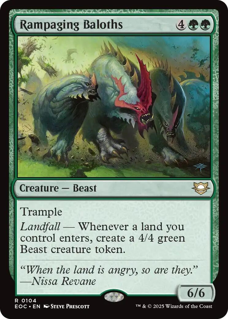 Rampaging Baloths (104) (Commander: Edge of Eternities)