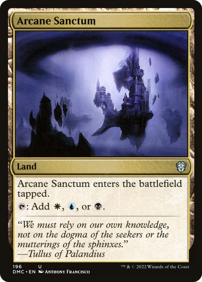 Arcane Sanctum (196) (Commander: Dominaria United)