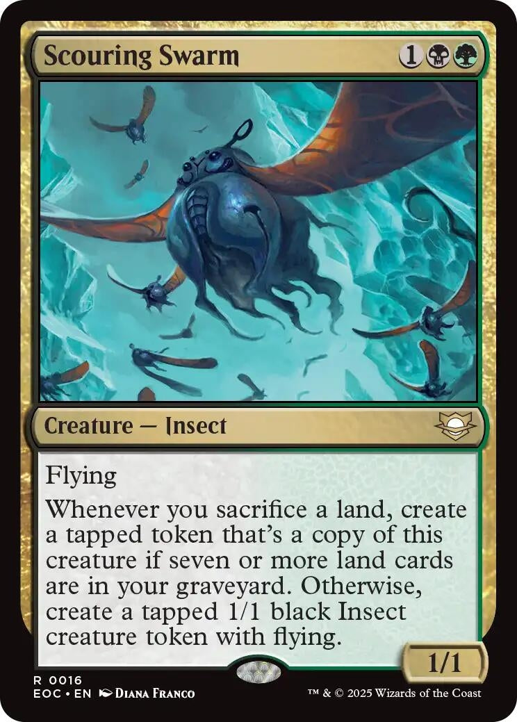 Scouring Swarm (16) (Commander: Edge of Eternities)