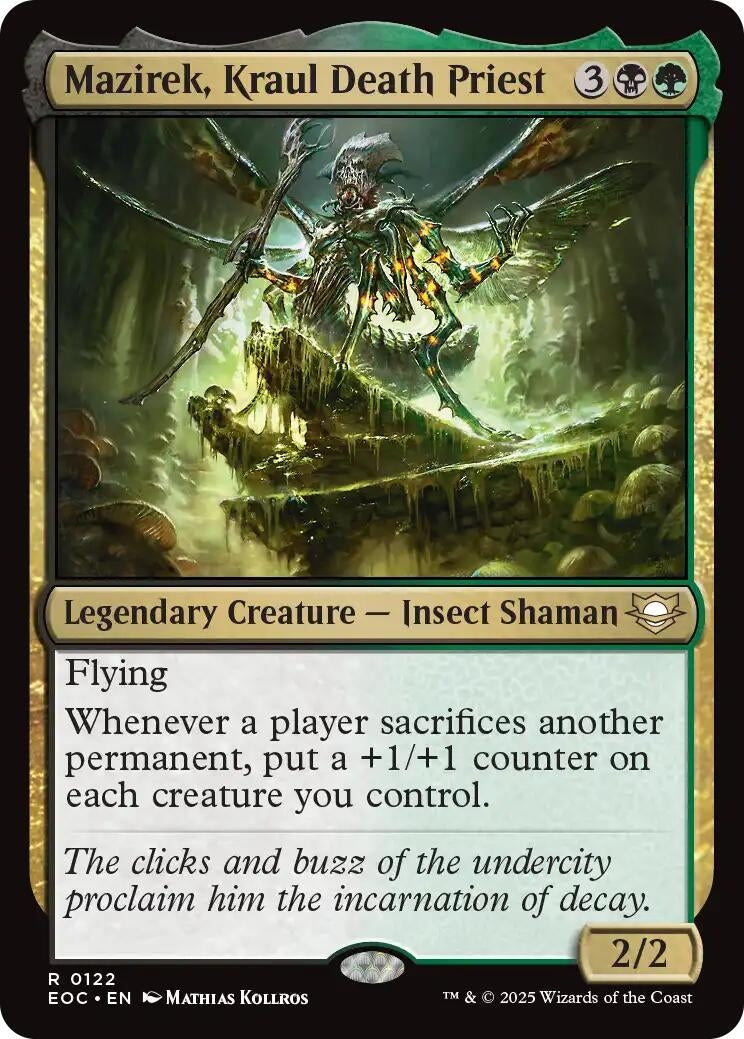 Mazirek, Kraul Death Priest (122) (Commander: Edge of Eternities)