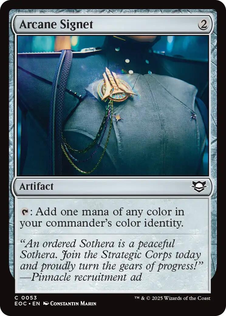 Arcane Signet (53) (Commander: Edge of Eternities)