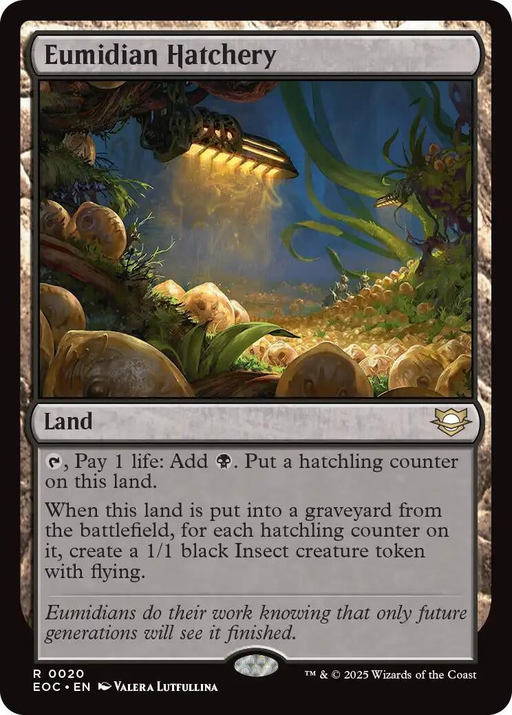 Eumidian Hatchery (20) (Commander: Edge of Eternities)