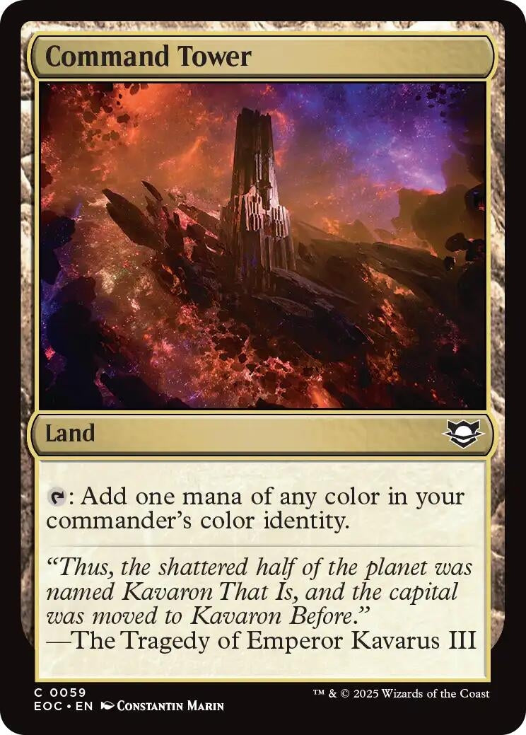 Command Tower (59) (Commander: Edge of Eternities)