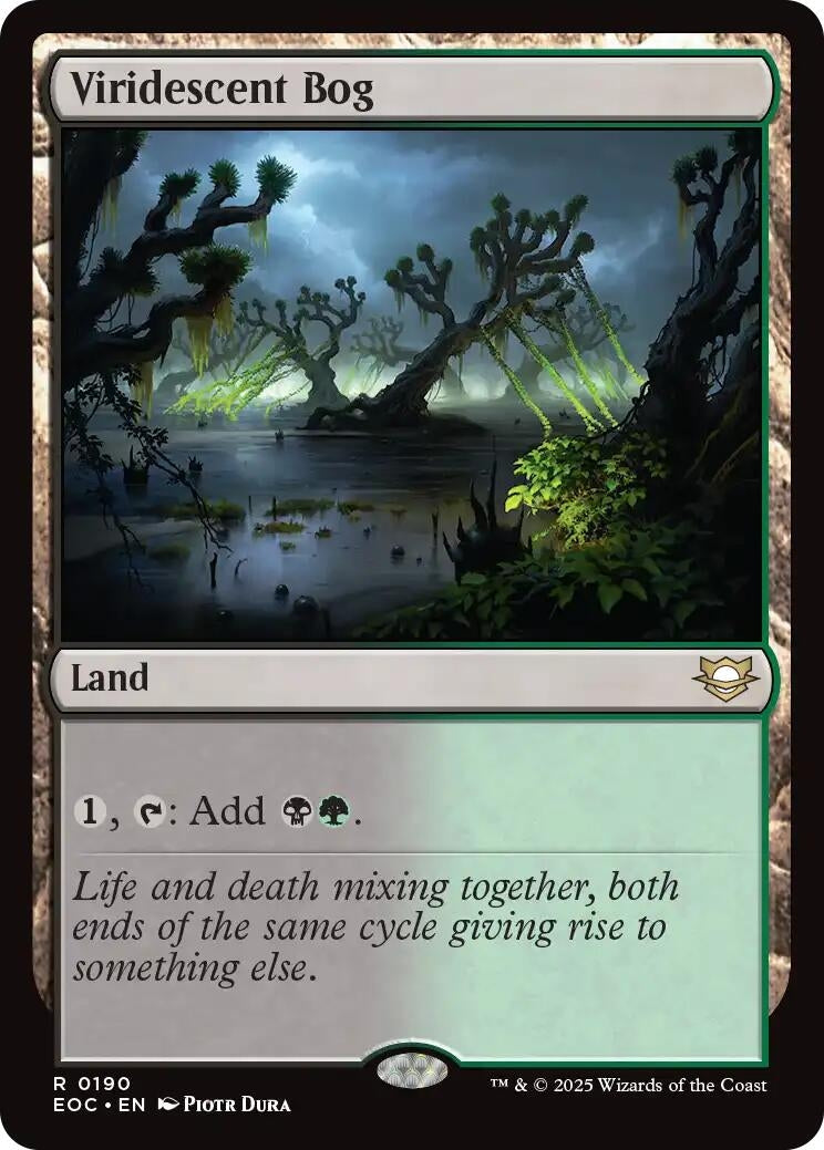 Image for Viridescent Bog (190) - Magic: The Gathering