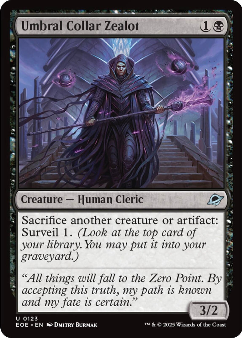 Umbral Collar Zealot (123) (Edge of Eternities)