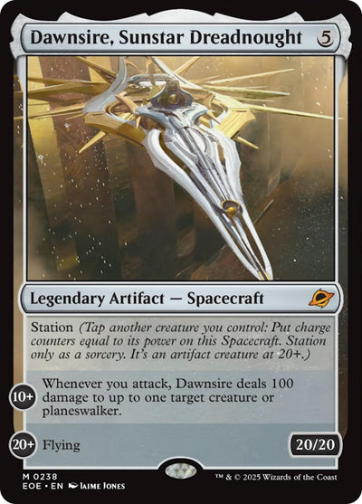 Dawnsire, Sunstar Dreadnought (238) (Edge of Eternities) (EOE)