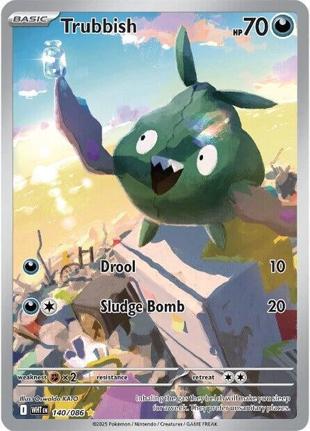 Image for Trubbish (140/086) (SV: White Flare) - Pokemon