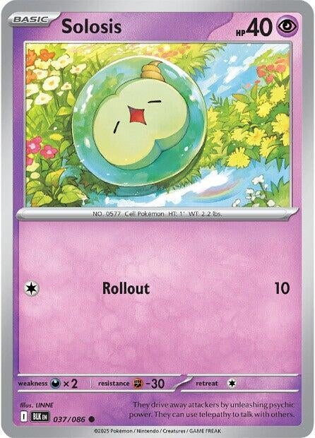 Image for Solosis (037/086) (SV: Black Bolt) - Pokemon