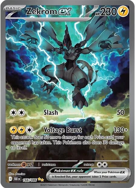 Zekrom ex (166/086) (SV: Black Bolt)