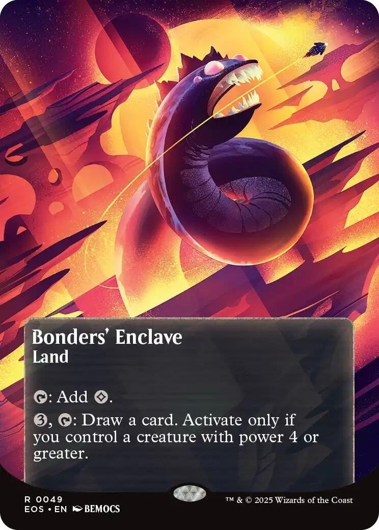 Bonders' Enclave (0049) (Borderless) (49) (Edge of Eternities: Stellar Sights)