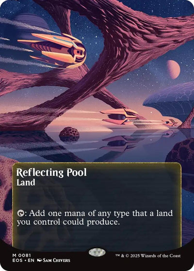 Reflecting Pool (0081) (Borderless) (81) (Edge of Eternities: Stellar Sights)
