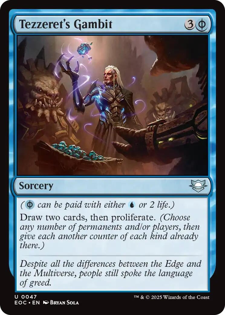 Tezzeret's Gambit (47) (Commander: Edge of Eternities)