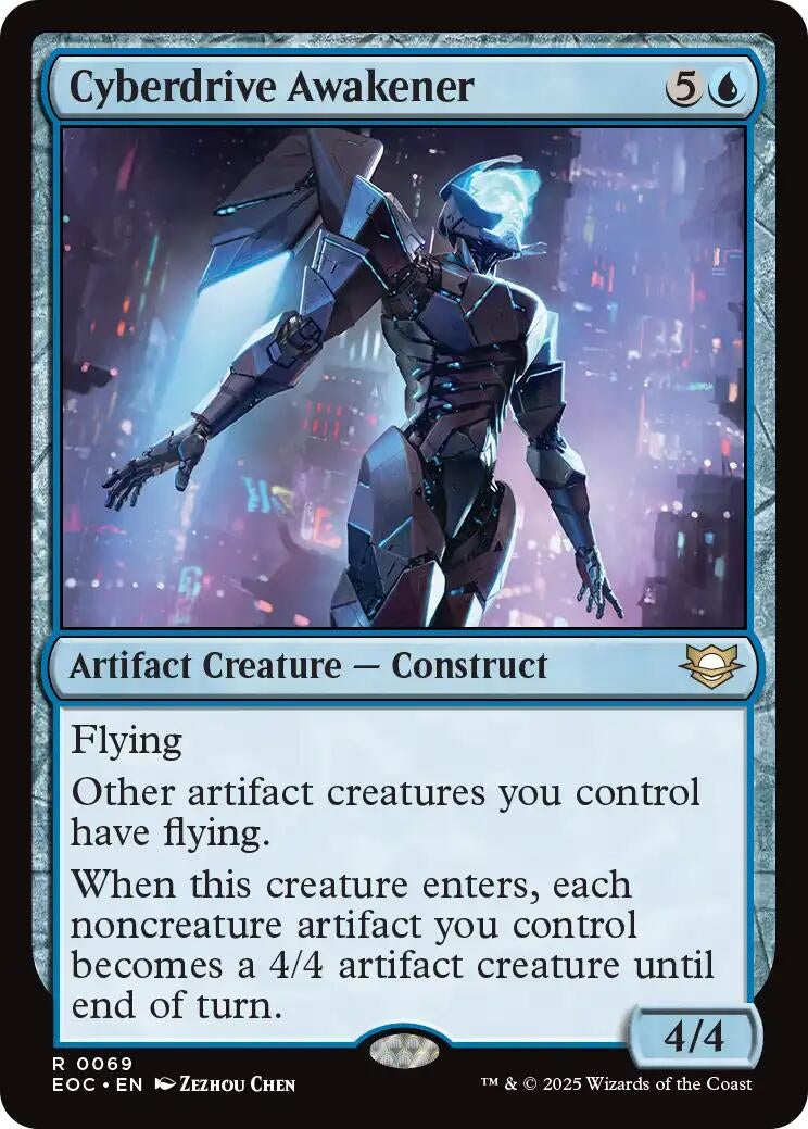 Cyberdrive Awakener (69) (Commander: Edge of Eternities) (EOC)