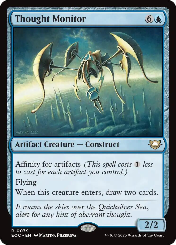 Thought Monitor (79) (Commander: Edge of Eternities)