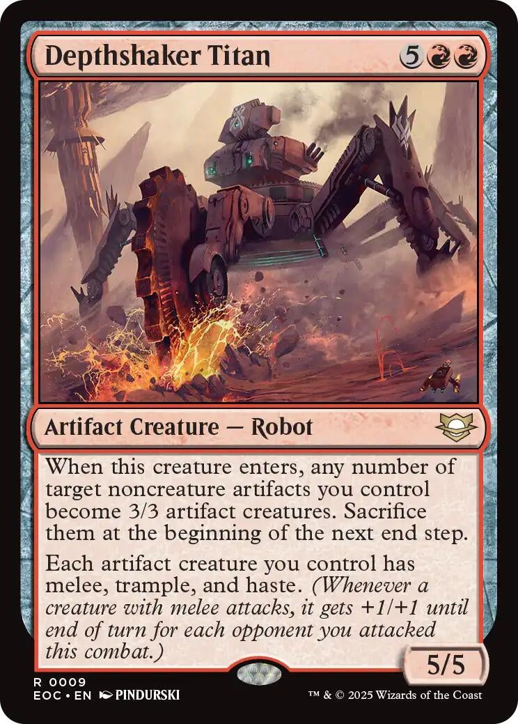 Depthshaker Titan (9) (Commander: Edge of Eternities)