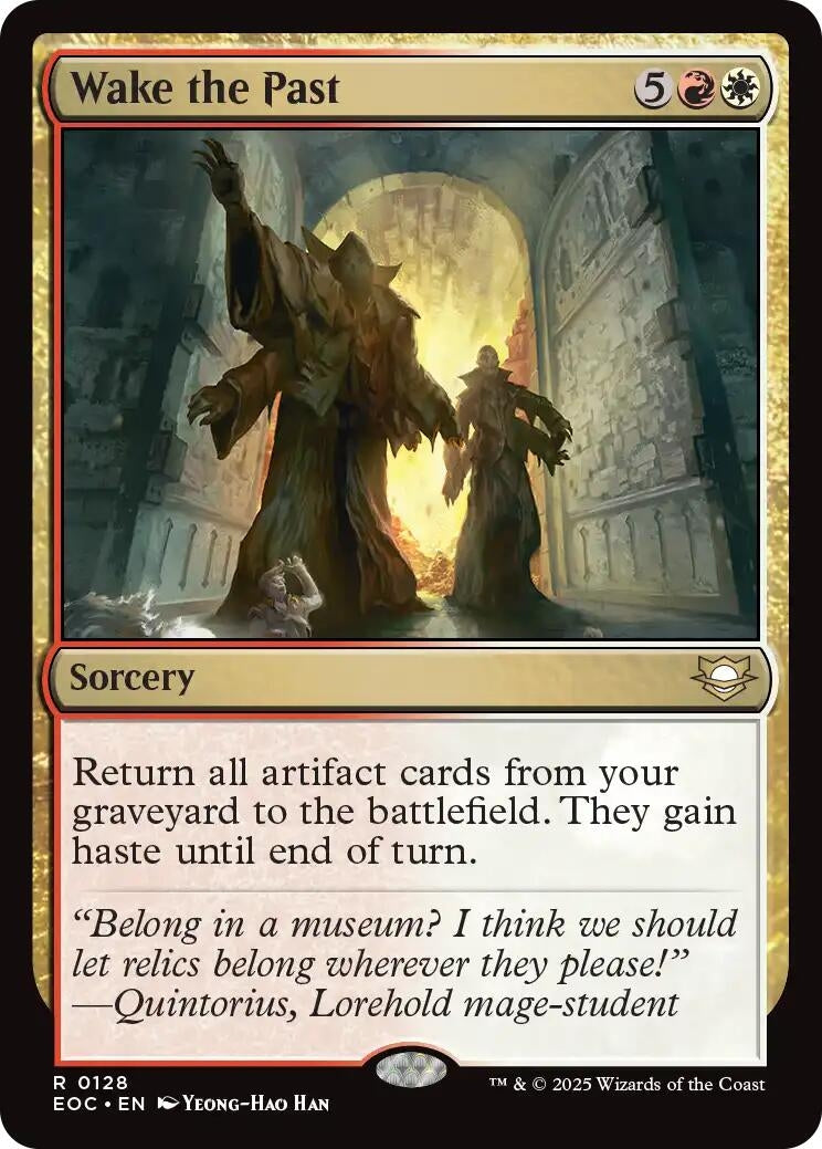 Wake the Past (128) (Commander: Edge of Eternities)