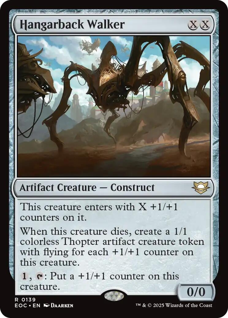 Hangarback Walker (139) (Commander: Edge of Eternities)