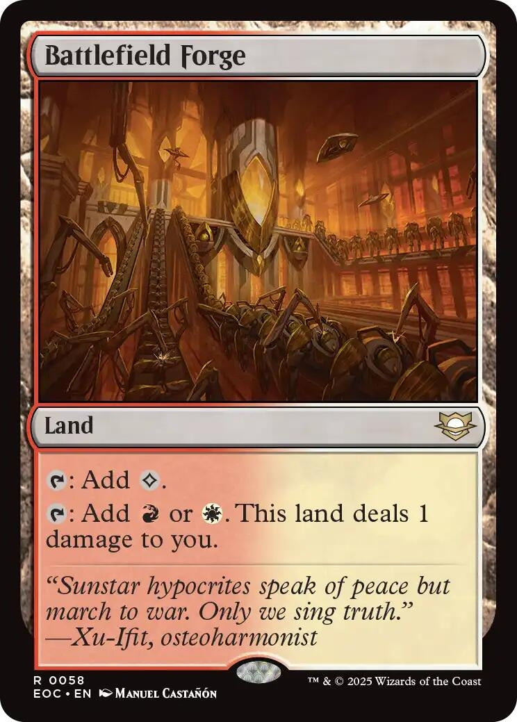 Battlefield Forge (58) (Commander: Edge of Eternities)