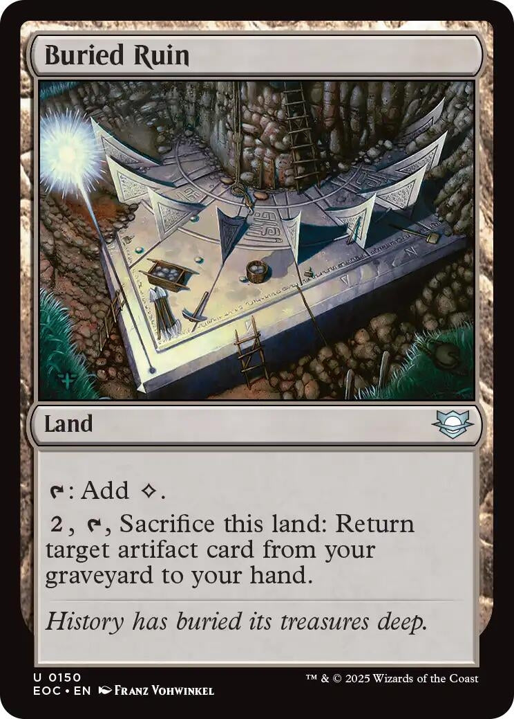 Buried Ruin (150) (Commander: Edge of Eternities)
