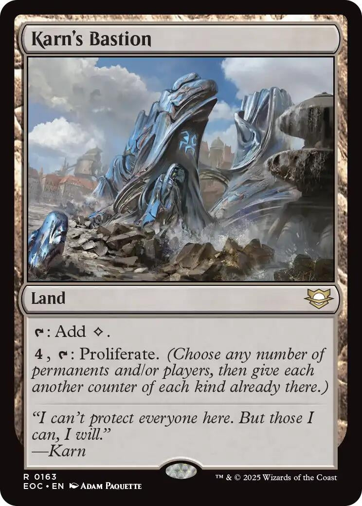 Karn's Bastion (163) (Commander: Edge of Eternities)