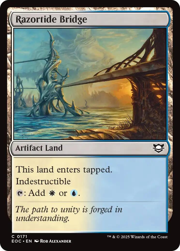 Razortide Bridge (171) (Commander: Edge of Eternities)