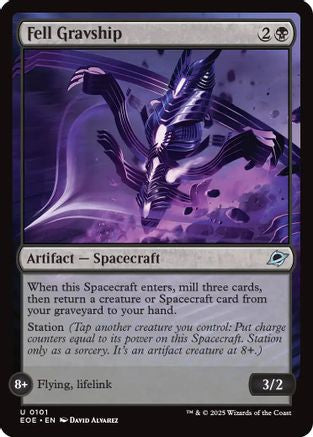 Fell Gravship (EOE-101) - Edge of Eternities Foil