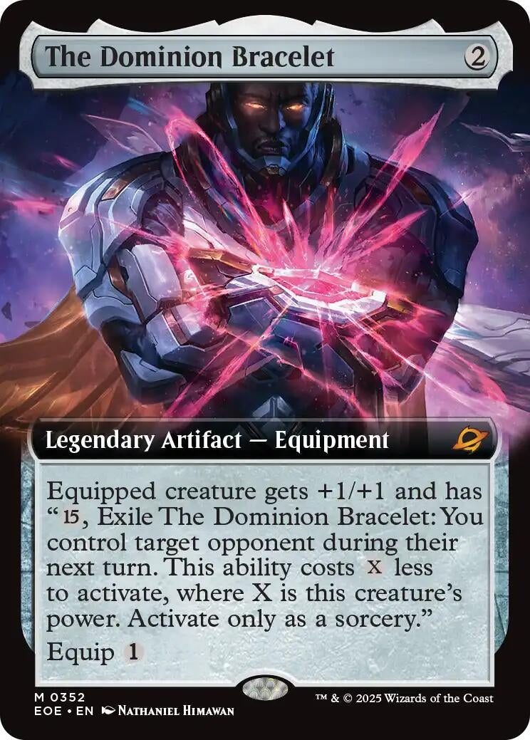 The Dominion Bracelet (Extended Art) (352) (Edge of Eternities)