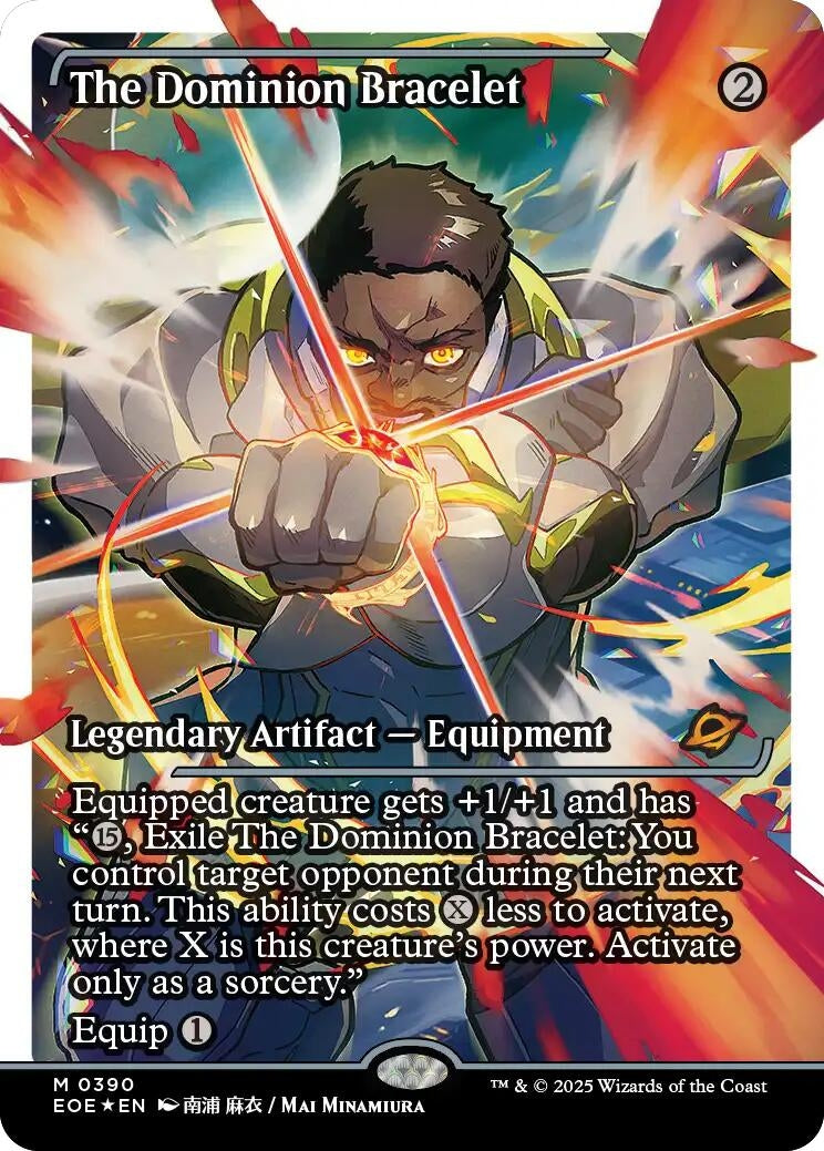 The Dominion Bracelet (Showcase) (Fracture Foil) (390) (Edge of Eternities)