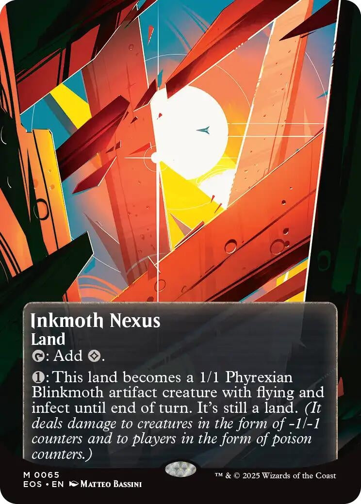 Inkmoth Nexus (0065) (Borderless) (65) (Edge of Eternities: Stellar Sights)