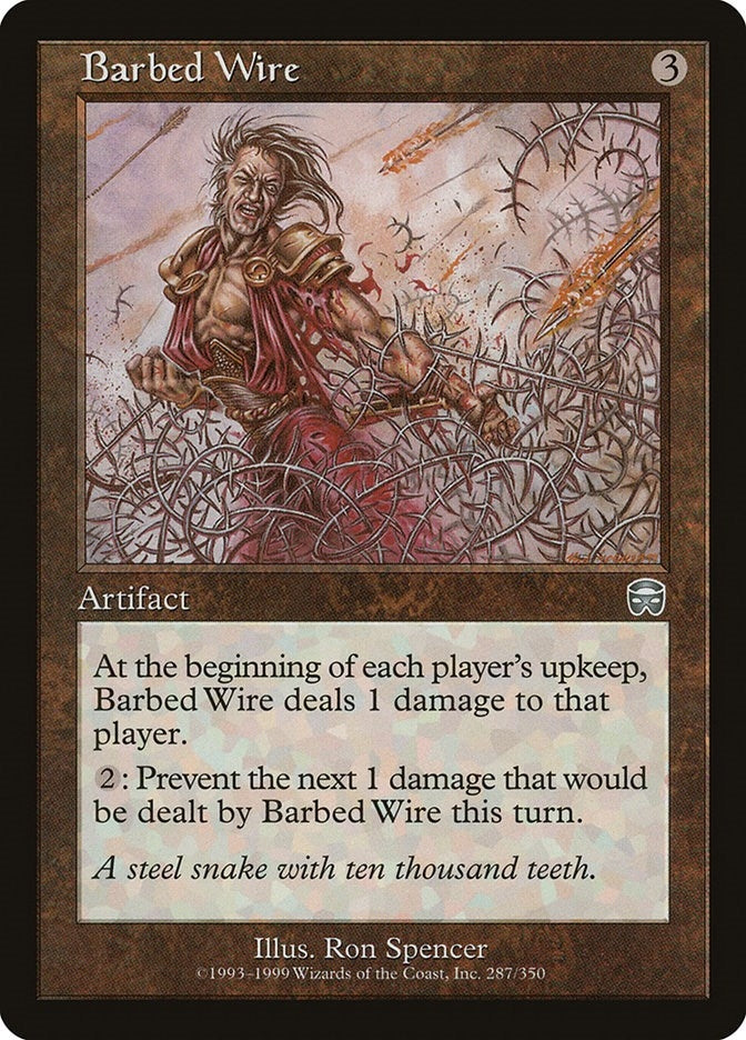Barbed Wire (287) (Mercadian Masques)