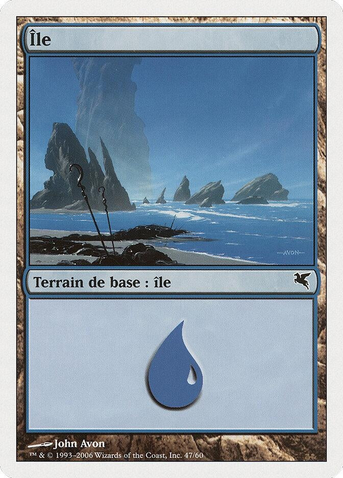 Island (French) - "Ile" (G47) (G47) (Magic Encyclopedia 2005 (Salvat/Hachette))